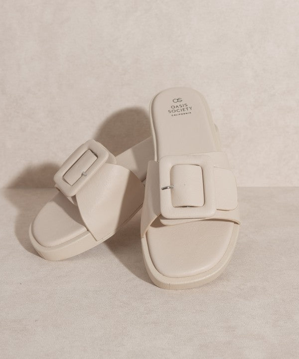 Daisy Buckle Slide