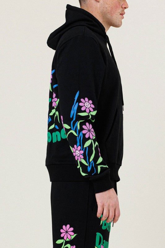 Terry Flower Pullover