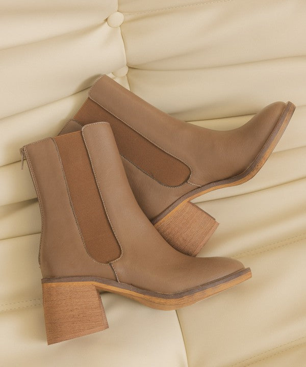 Olivia Chelsea Heel Boots